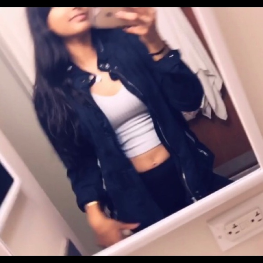 Navy blue jacket